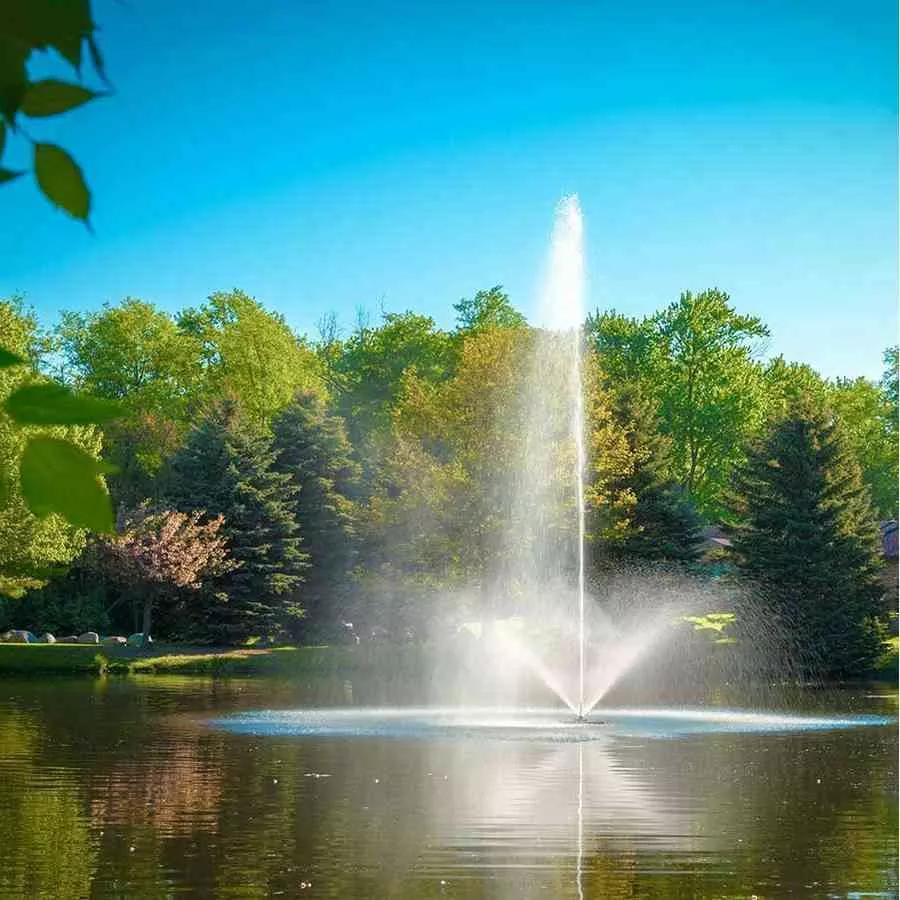 1-1/2 HP Skyward Fountain by Scott Aerator