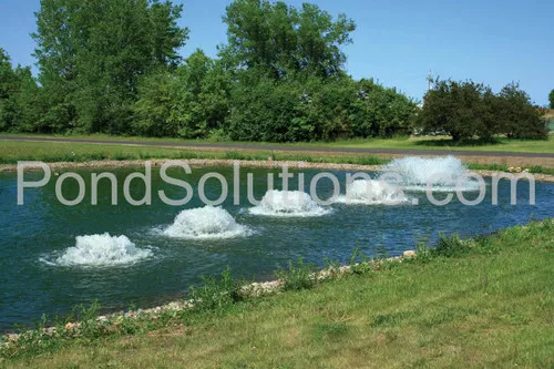 1 HP Kasco Surface Aerator, 50' Cord, 1200 GPM, 115 Volts - Operates In As Little As 15" Of Water