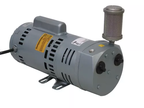 1 HP Rotary Vane Air Compressor, 13.5 CFM, 7 Amps, 230 Volts.