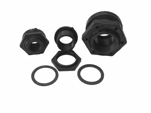 1" Slip x Slip Bulkhead Fittings Size 1"