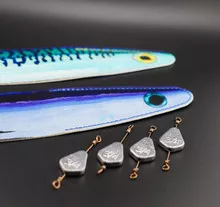 12Pk Fire Tailz Lead for Rigging