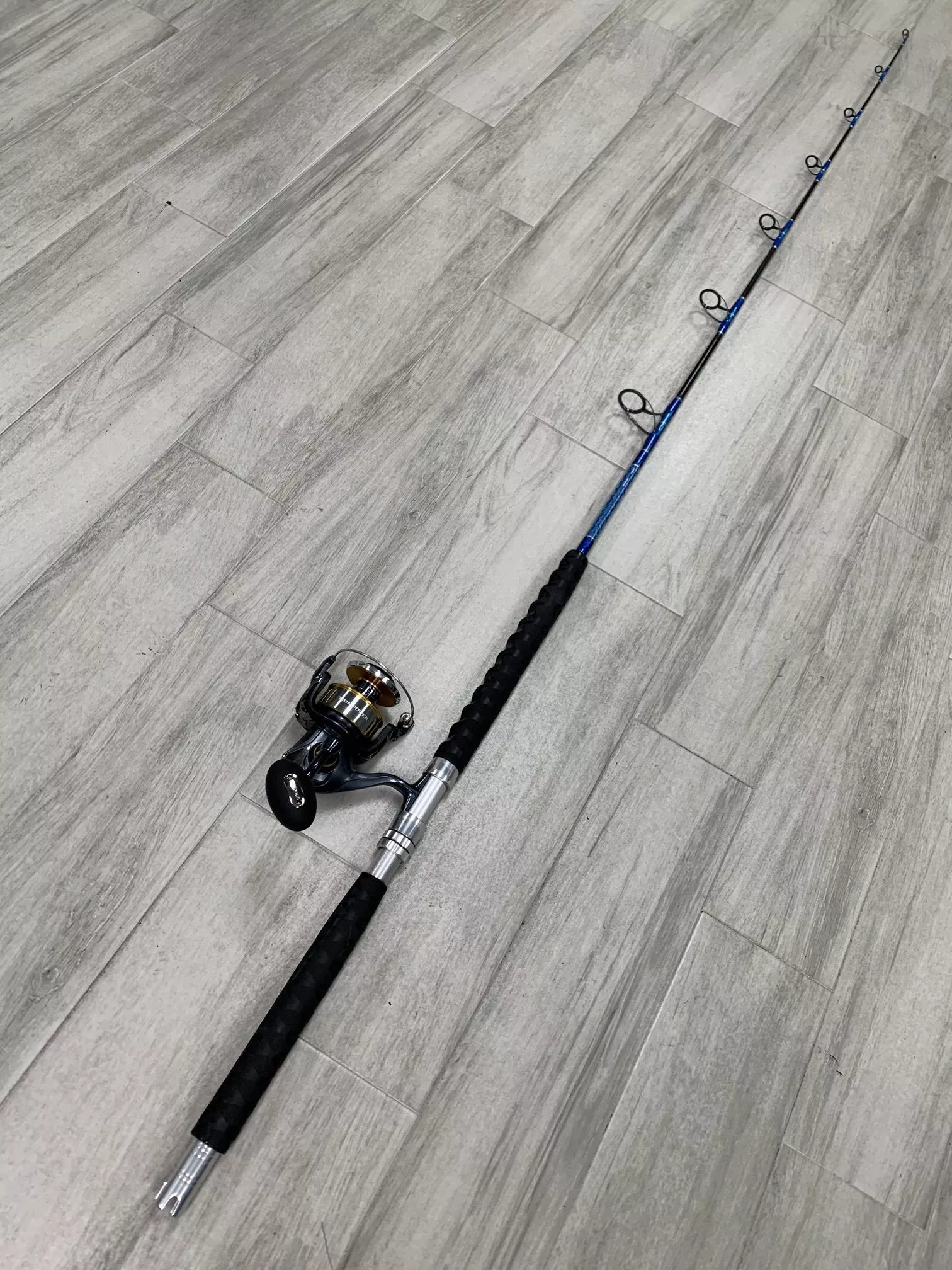 7' Platinum Series Spin Power 4 Carbon Fiber with Shimano Twin Power 10,000