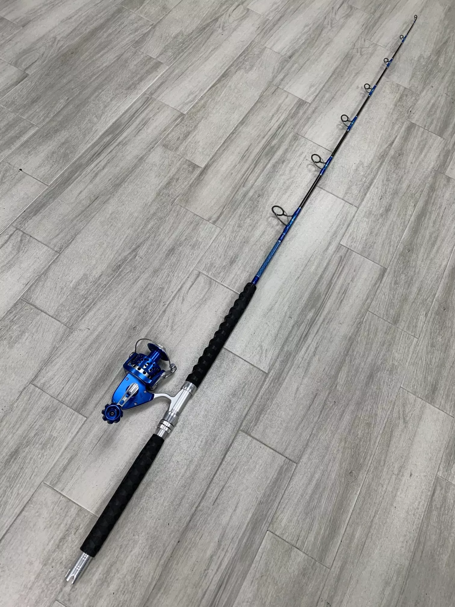7' Platinum Series Spinning Rod Power 4 Carbon Fiber with IRT 500