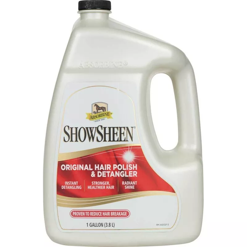 Absorbine ShowSheen Hair Polish & Detangler - 1 Gallon