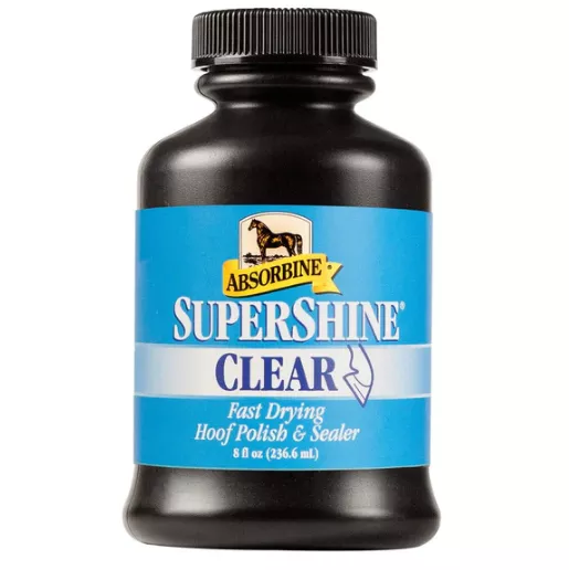 Absorbine SuperShine Hoof Polish & Sealer - Clear - 8 oz Jar