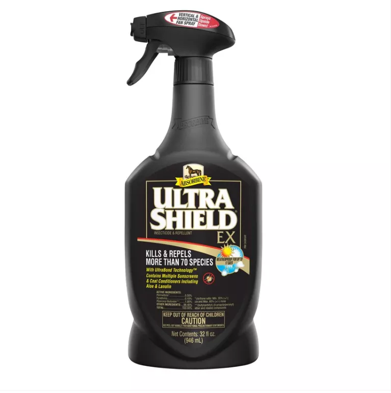 Absorbine UltraShield EX Insecticide & Repellent - 32 oz. Spray Bottle