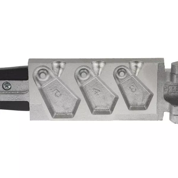 Do-it Mold, Flat Bank Sinker, Size 3,4,5-OZ.