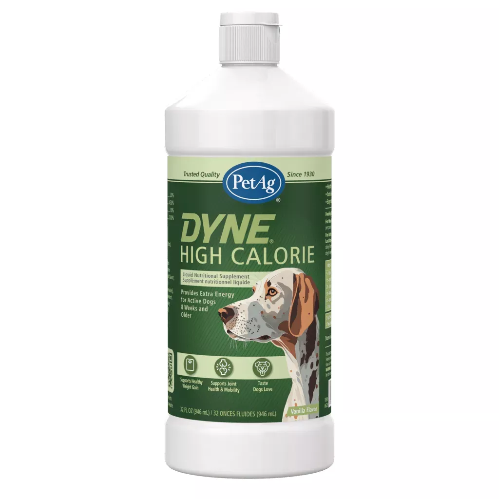 Dyne High Calorie Liquid Nutritional Supplement For Dogs - 32 oz