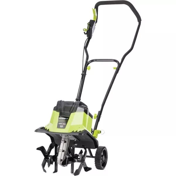 Earthwise 11" 40V Cordless Tiller / Cultivator with 4.0 Ah Battery TC722011