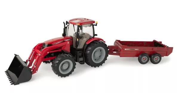 ERTL 1/16 Case IH Puma 195 Tractor with Loader & Manure Spreader