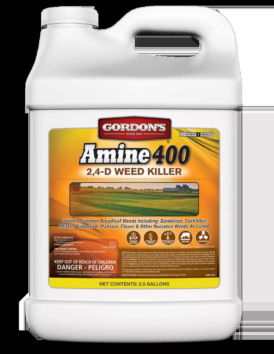 Gordon's Amine 400 2,4-D Weed Killer 2.5 Gallon