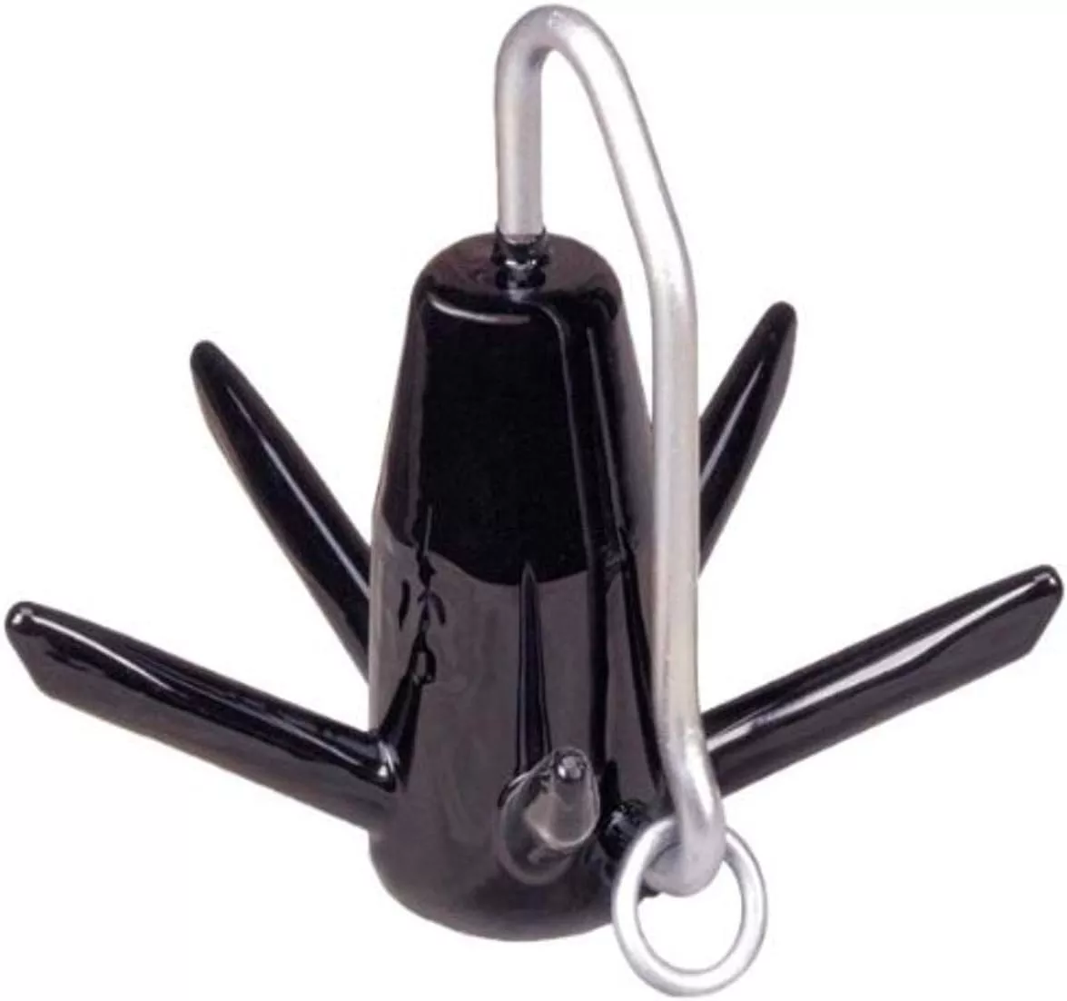 Greenfield 625-B - 25 lb Black Painted Iron Richter Anchor