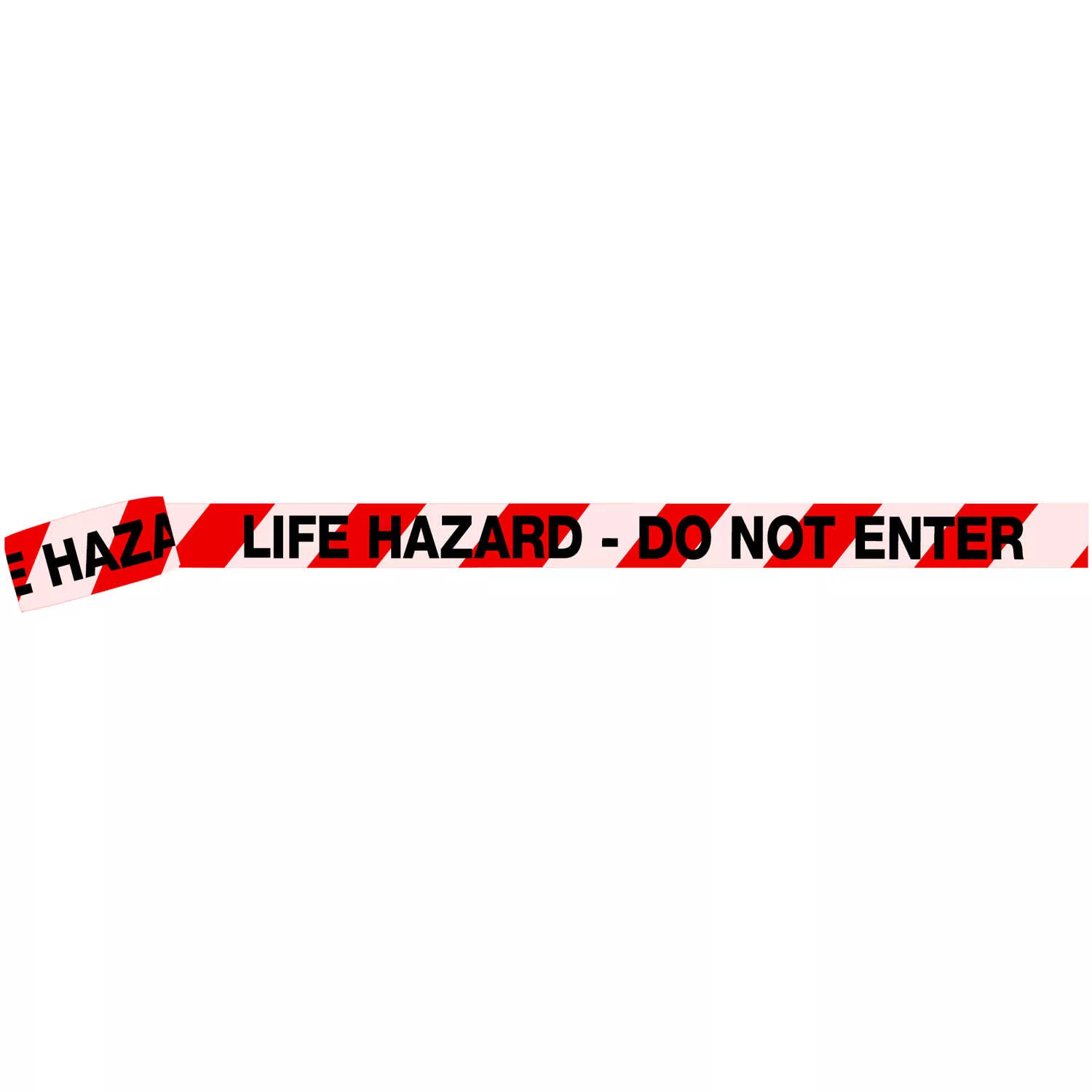 “LIFE HAZARD – DO NOT ENTER” Barricade Tape