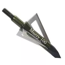 Muzzy 3-Blade Screw-In 100 Grain Broadhead 6-pack