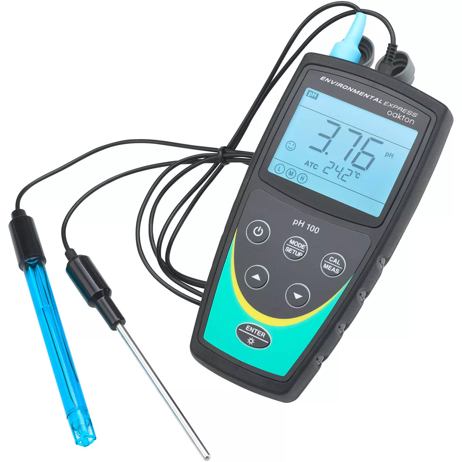 Oakton pH 100 Portable pH Meter Kit