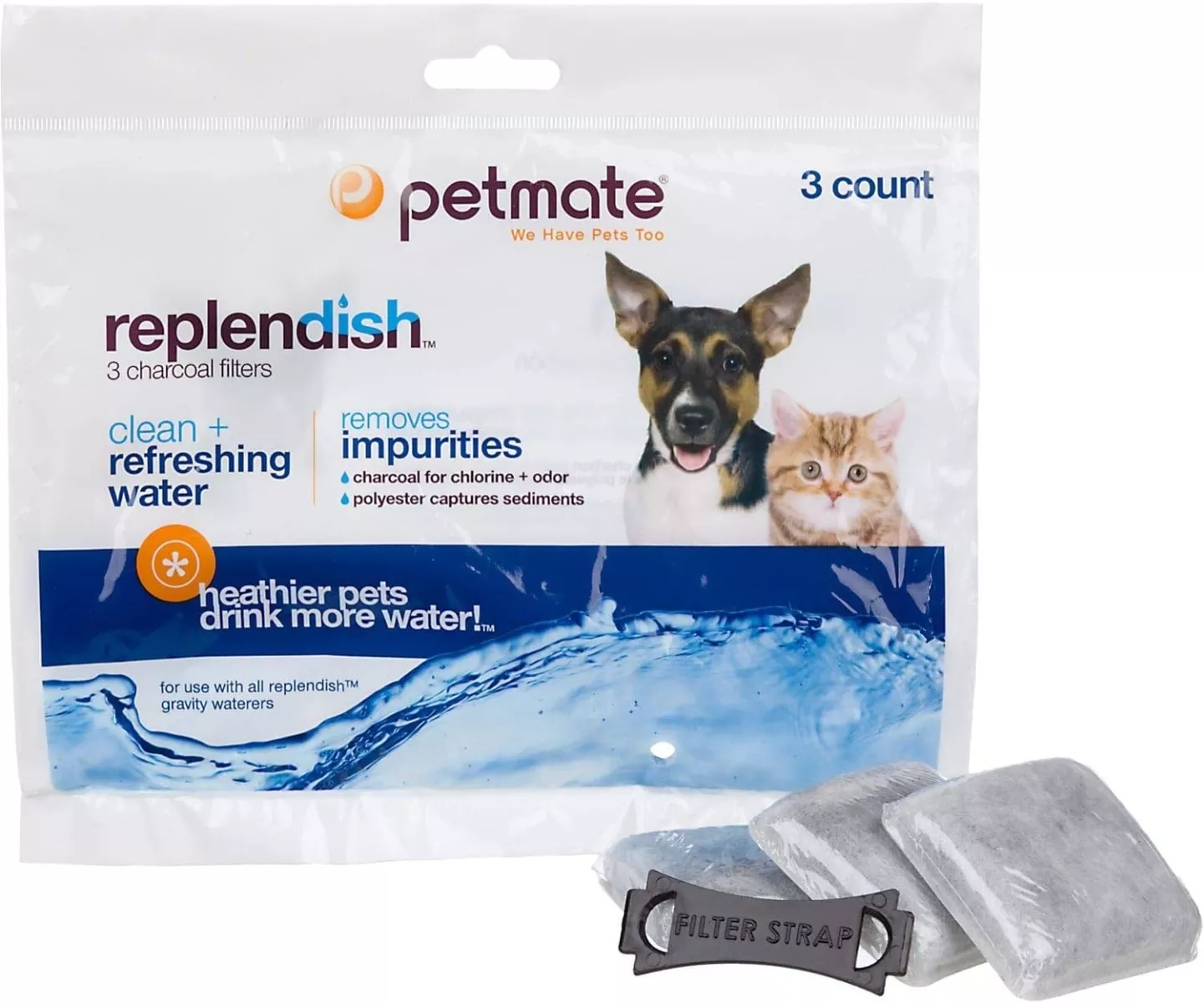 Petmate Replendish Waterer Replacement Filters