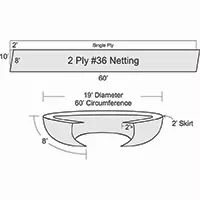 Replacement Hog Net #36