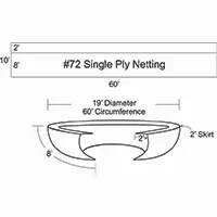 Replacement Hog Net #72