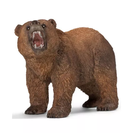 Schleich Grizzly Bear Toy Figurine 14685