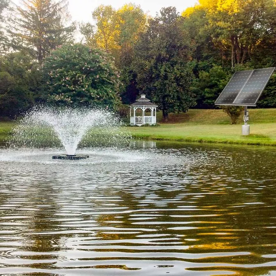 Scott Aerator Solar-Powered Pond Aerator
