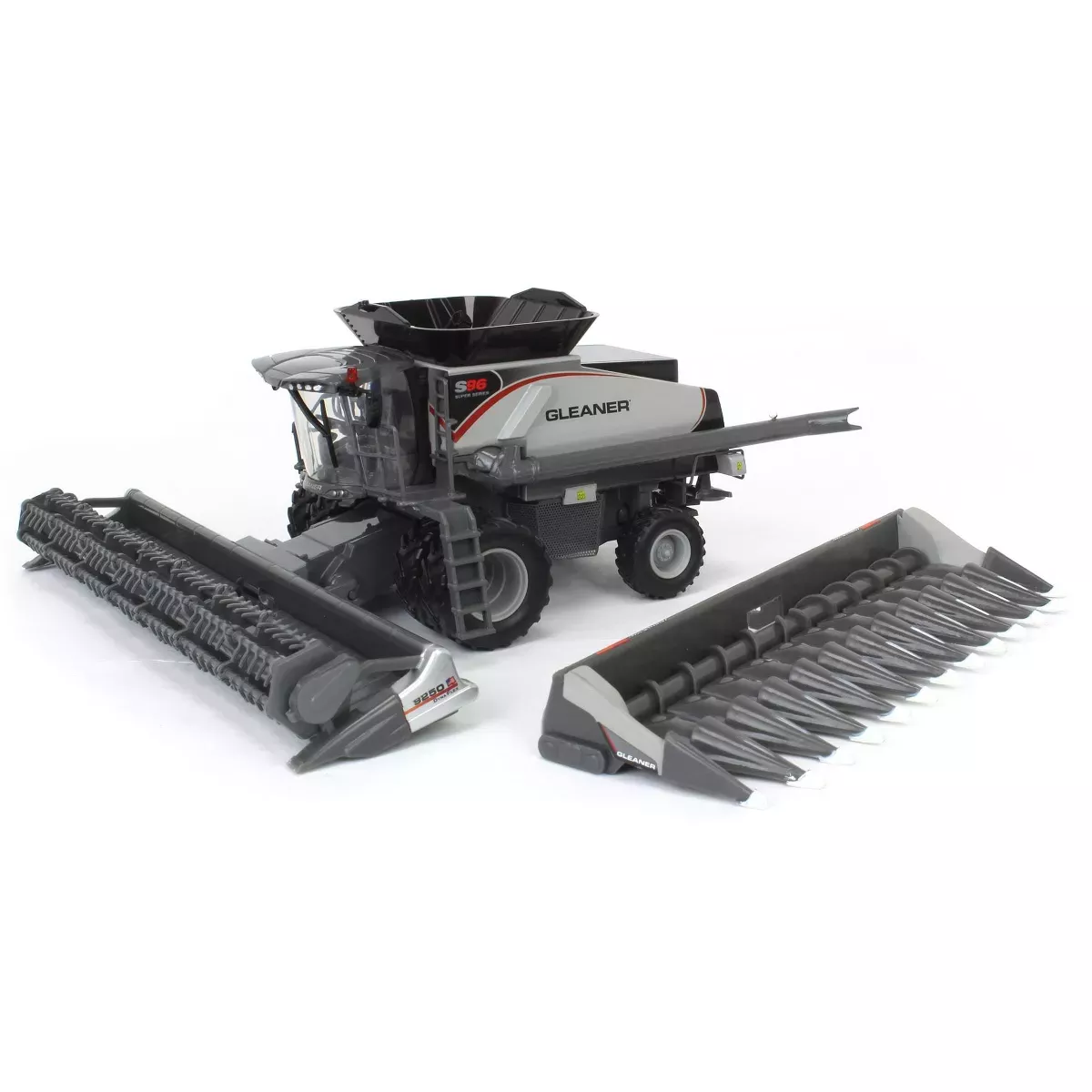 Spec Cast 1/64 Gleaner S96 Combine with Corn & Grain Heads