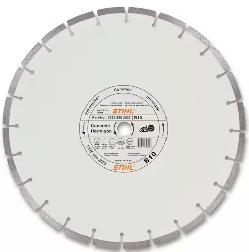 STIHL D-B 10 Diamond Wheel for Concrete - Economy Grade