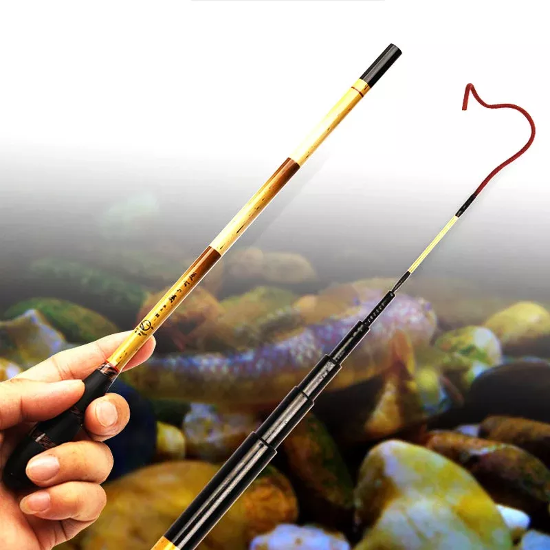 Ulral Light Mini Fishing Rod for Micro Fishing Small Fish Pole