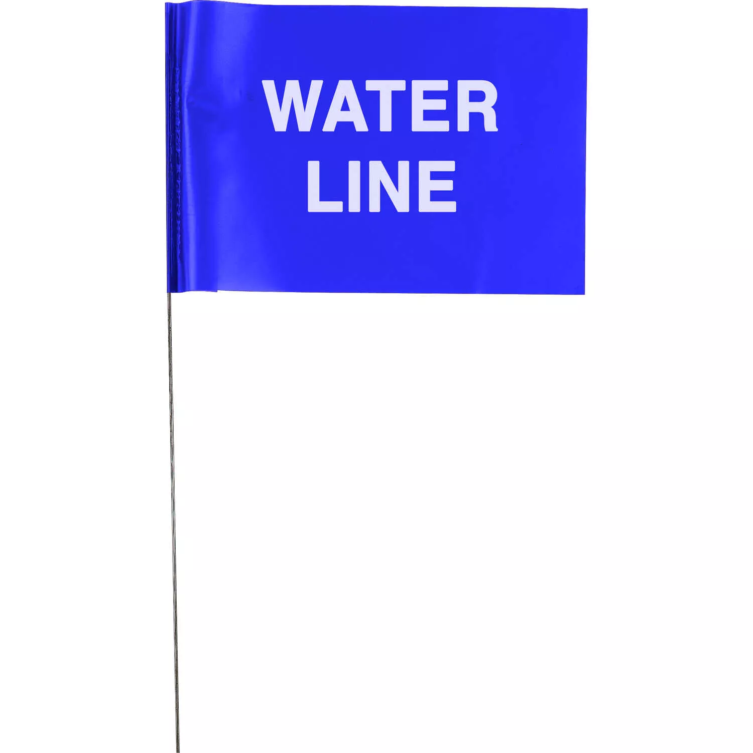 “UNDERGROUND WATER LINE” Stake Wire Flags