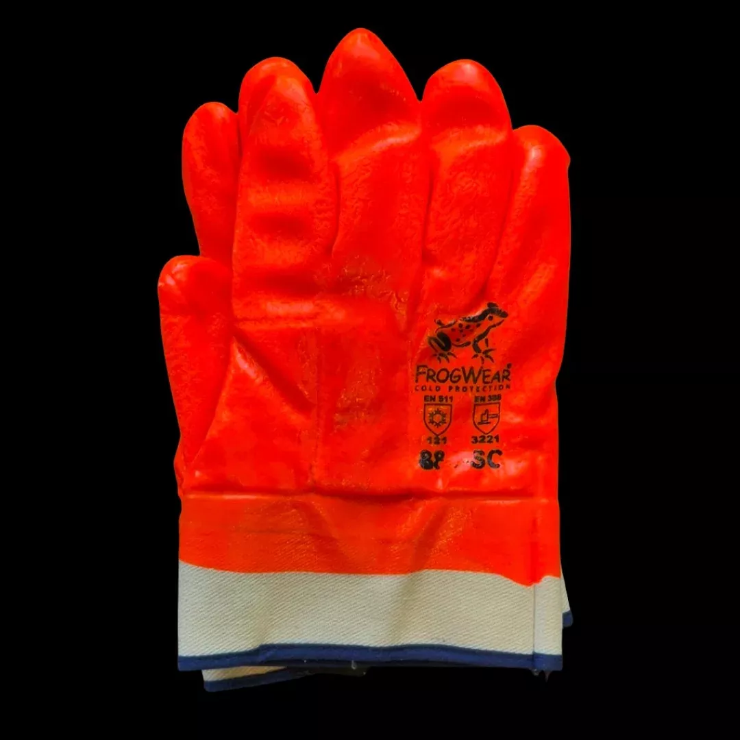 Universal Fit Crabbing Gloves - PVC Coated
