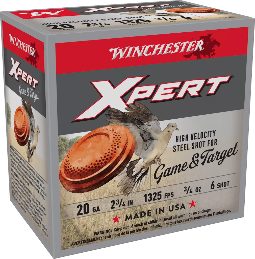 Winchester Super-X Xpert High Velocity Steel Shot 20ga 2-3/4" 6-Shot