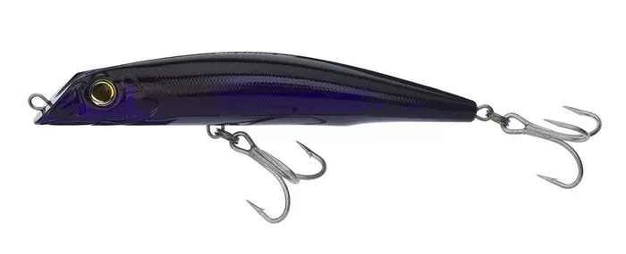 Yo-zuri Mag Darter- Floating- 5" in- 1 oz.- Black Purple- R1144-BP