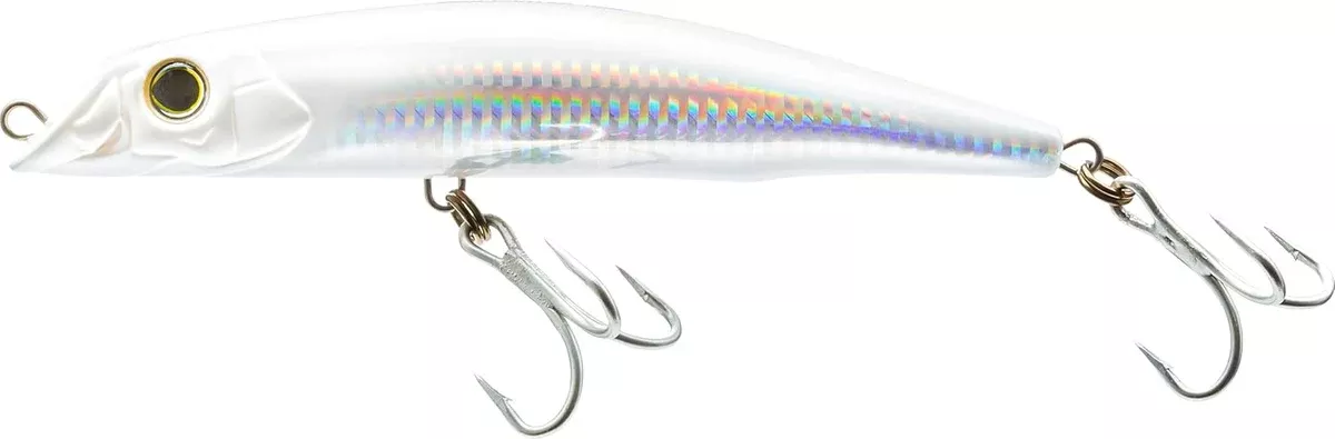 Yo-zuri Mag Darter- Floating- 5" in- 1 oz.- Double White- R1144-HDW