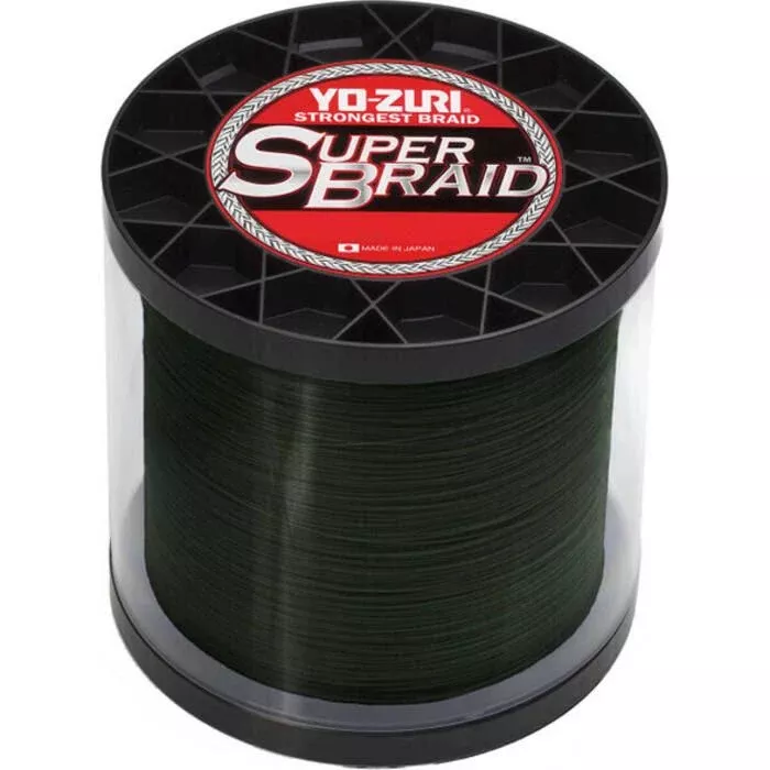 Yo-zuri SuperBraid- Dark Green- 20 lb. 3000 yard