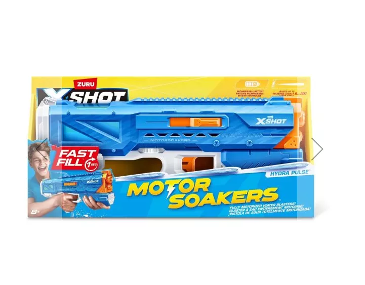 ZURU X-Shot Water Fast Fill Motor Soaker Hydra Pulse